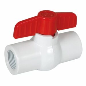 1/2"  PVC Ball Valve -- FIP
