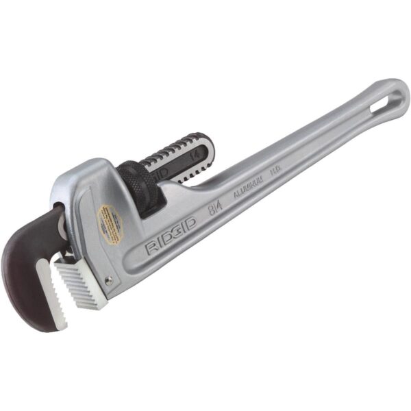 #818   18" Aluminum Pipe Wrench   Ridgid