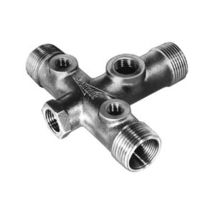 1-1/4 X 1 X 1 TANK CROSS BRASS LF