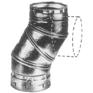 3" Adjustable 90-Ell B-Vent -- AmeriVent