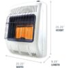 18,000 Infrared LP W/T-Stat Mr. Heater - Image 2