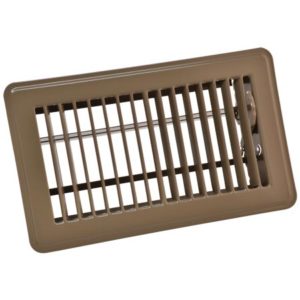 4" X 8"       Floor Diffuser Grill