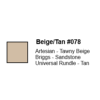 Round Soft Seat -- Tan - Image 4
