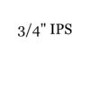 3/4" Check Valve (S.L.) Brass - Image 2