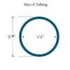 1/4"ID      PEX TUBE   100'ROL - Image 2