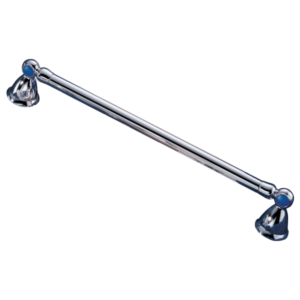 Botanical 18″ Towel Bar — Chrome
