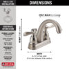 2-H Lavatory With Pop-up -- Stainless - Image 2