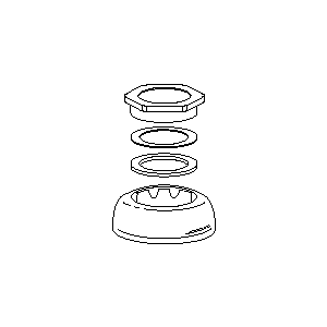 3/4" Spud Coupling -- Sloan