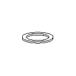 1-1/2"  Slip-Joint Washer
