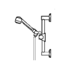 24" Sliding Wall Bar - Image 2