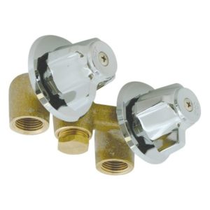 3-1/2" 2-VALVE SHOWER   CHROME