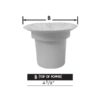 Sewer Popper -- 3" And 4" MIP - Image 4