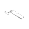 Toilet Tank Trip Lever -- Chrome - Image 4