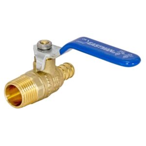 1/2" Ball Valve -- MIP/PEX