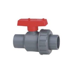 1/2" PVC Ball Valve -- SLIP