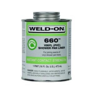 Shower Pan Liner Cement