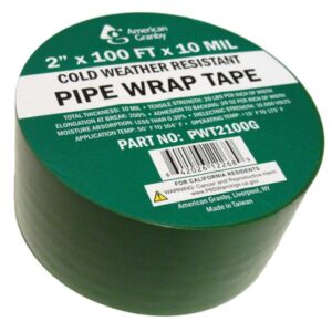 2" x 100' Wrap Tape -- Green