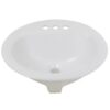 19" Round China Lavatory -- White - Image 3