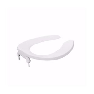 Elongated Open Front L/Cover -- White