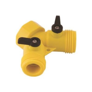 Hose "Y" Plastic With Shut-Off