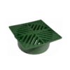 4" Square Drain -- Fits 3" Pipe
