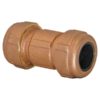 1-1/2″ IPS X 3″ Compression Coupling Brass