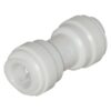 1/4" O.D. Coupling -- Plastic Push-In