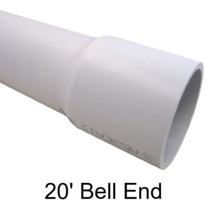 2-1/2" X 20'  BELL END  SCH-40
