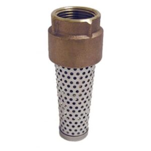 1-1/4" Brass Foot Valve LF