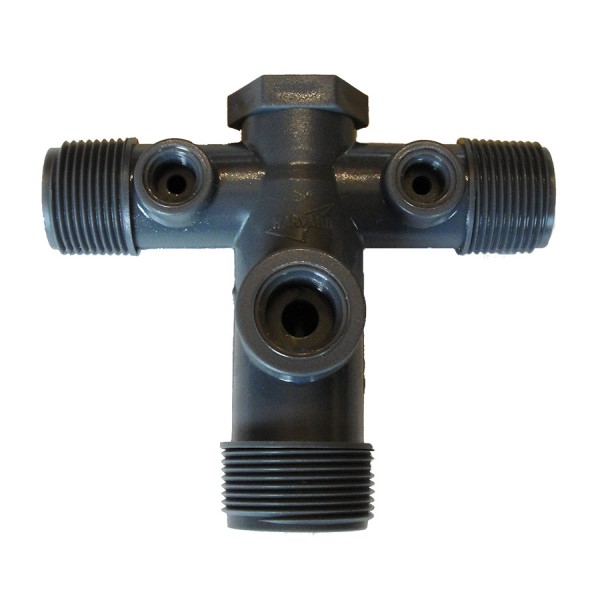 1-1/4 X 1 X 1 TANK CROSS PVC