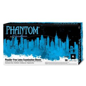 Latex Gloves - Black XL