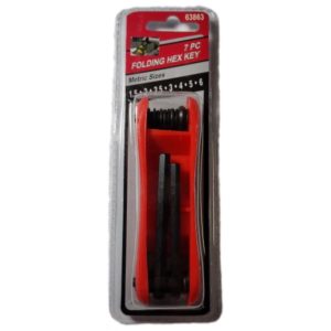 7-pc  Folding Hex Wrench          METRIC